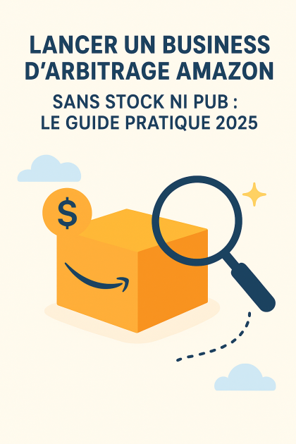 Lancer un business d’arbitrage Amazon sans stock ni pub : le guide pratique 2025